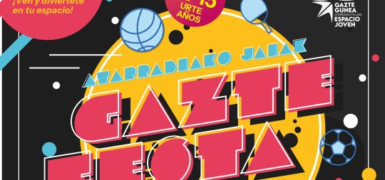 Imagen de la noticia: Fiesta Joven, dirigida a jóvenes de 12 a 15 años, en fiestas de Villava